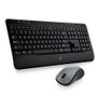 Logitech Keyboard Mouse 920-002553 Wireless Combo MK520 2.4GHz Black Retail