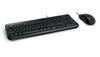 Microsoft 3J2-00022 Keyboard Mouse Desktop 600 Combo 1PK Wired OEM Black