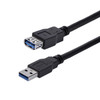 StarTech USB3SEXT1MBK 1m SuperSpeed USB 3.0 Extension Cable A to A M F Retail