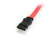 StarTech SLSATAF36 36 Slimline SATA to SATA w LP4 Power Cable Adapter Red RTL