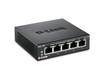 D-Link DES-105 Unmanaged 10 100 5-Port Switch Metal Chassis 5-Year Warranty