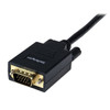 StarTech DP2VGAMM6 6ft DisplayPort to VGA Cable M M Retail