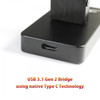 Vantec NST-D208C3-BK NexStar SX USB 3.1 Gen 2 Type C M.2 NVMe SSD Dock Retail