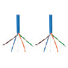 Tripp Lite Cat5e / Cat5 350MHz Bulk Ethernet Cable Solid-Core UTP CMR PVC, Blue, 304.8 m 98642