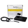 StarTech.com 2.5in USB 3.0 External SATA III SSD Hard Drive Enclosure with UASP – Portable External HDD 98777