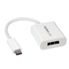 StarTech.com USB-C to DisplayPort Adapter - 4K 60Hz - White 98805
