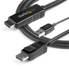 StarTech.com 2 m (6.6 ft.) HDMI to DisplayPort Cable - 4K 30Hz 98897