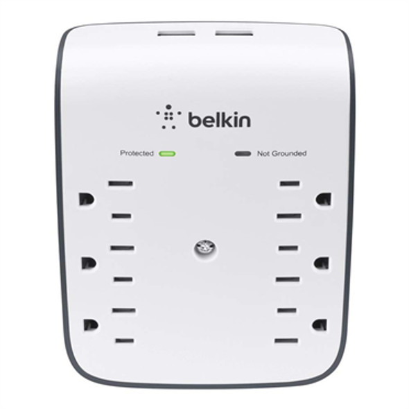 Belkin SurgePlus Grey, White 100005