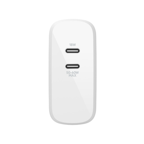 Belkin WCH003DQWH mobile device charger White Indoor 100389
