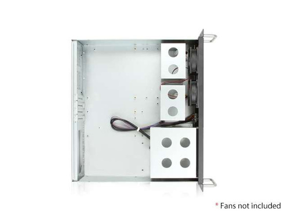 iStarUSA Rackmount D-214-MATX 2U Compact 2x5.25 USB2.0 microATX Chassis RTL