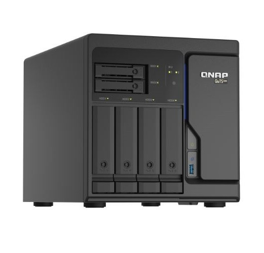 QNAP NAS TS-h686-D1602-8G-US 6-Bay QuTS hero NAS Xeon D-1602 8GB ECC Retail