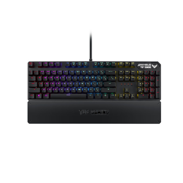 ASUS KB RA05 TUF GAMING K3 RD US RGB mechanical KB w N-key rollover USB Grey