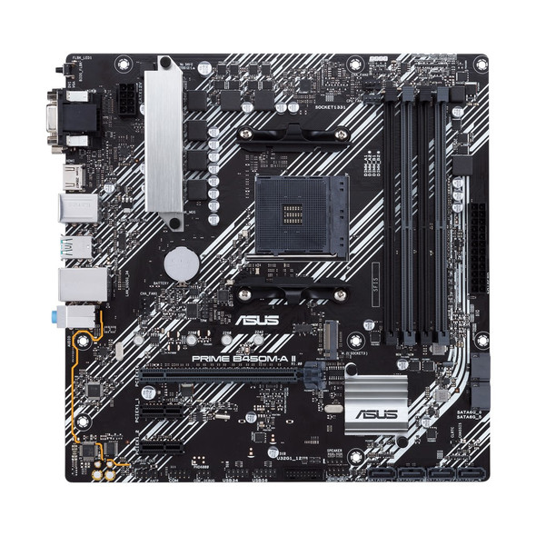 ASUS PRIME B450M-A II AMD B450 Socket AM4 micro ATX PRIME B450M-A II 192876924990