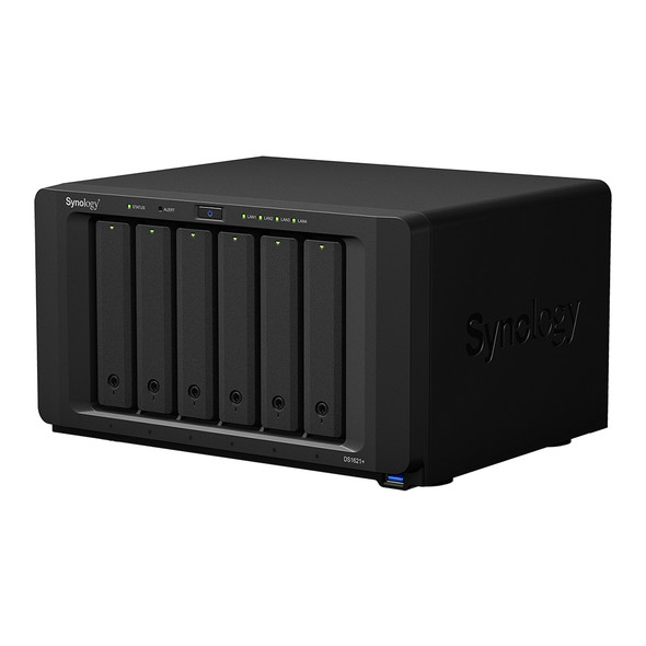 Synology NAS DS1621+ 6 bay NAS DiskStation DS1621+ (Diskless) Retail