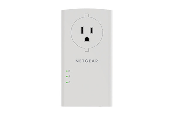 Netgear Powerline 2000 + Extra Outlet 2000 Mbit/s Ethernet LAN White 1 pc(s) 105769