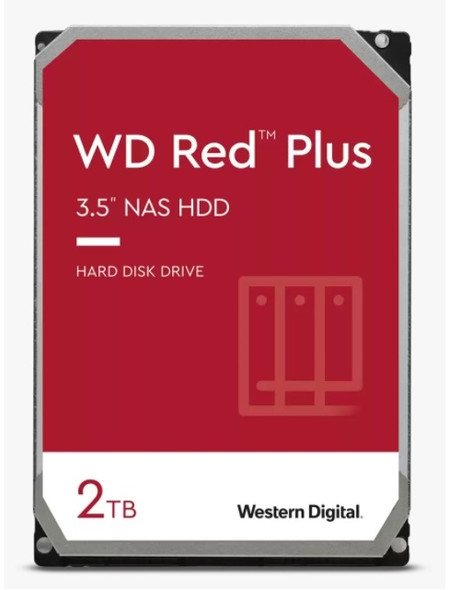 Western Digital HD WD20EFZX 2TB 3.5 SATA WD Red Plus Bulk