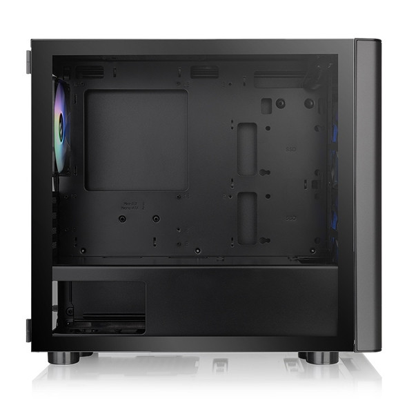Thermaltake Case CA-1R1-00S1WN-02 V150 Tempered Glass ARGB Breeze Edition Micro ATX Retail