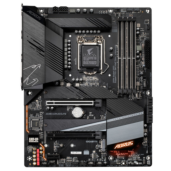 Gigabyte MB Z590 AORUS ELITE Z590 LGA1200 Max128GB DDR4 PCIE ATX Retail