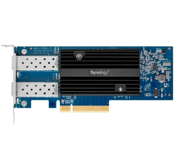 Synology Accessory E25G21-F2 25Gb Ethernet Adapter 2 SFP28 ports Retail