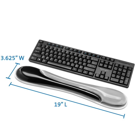 Kensington K62395US wrist rest Gel Black, Grey 109133