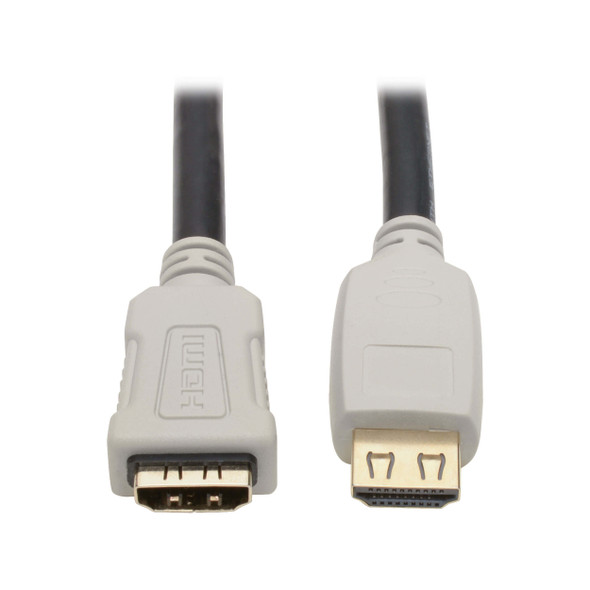 Tripp Lite High-Speed HDMI 2.0b Extension Cable, Gripping Connector - 4K Ethernet, 60 Hz, 4:4:4, M/F, 4.57 m 110250