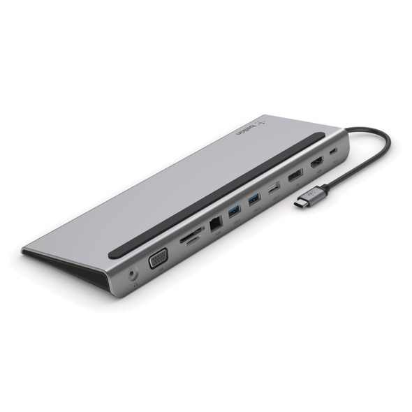 Belkin INC004BTSGY notebook dock/port replicator Wired USB 3.2 Gen 1 (3.1 Gen 1) Type-C Black, Grey 112372