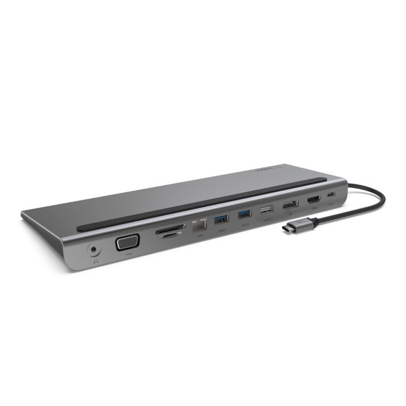 Belkin INC004BTSGY notebook dock/port replicator Wired USB 3.2 Gen 1 (3.1 Gen 1) Type-C Black, Grey 112372