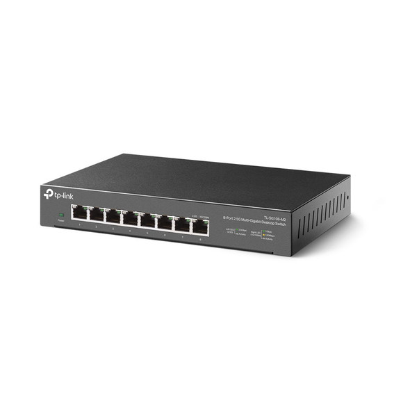 TP-Link Switch TL-SG108-M2 8-Port 2.5G Multi-Gigabit Desktop Switch Retail