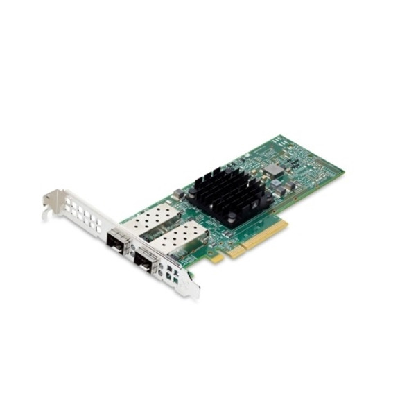 Broadcom Network BCM957412A4120AC P210P Dual Port SFP+ Ethernet PCI Express Interface Card Brown Box