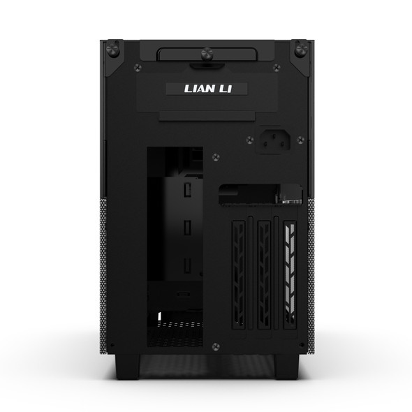 Lian-Li Case Q58X4 Q58 Mini tower Mini-ITX 3mm tempered glass 2x2.5 Aluminum Black Retail