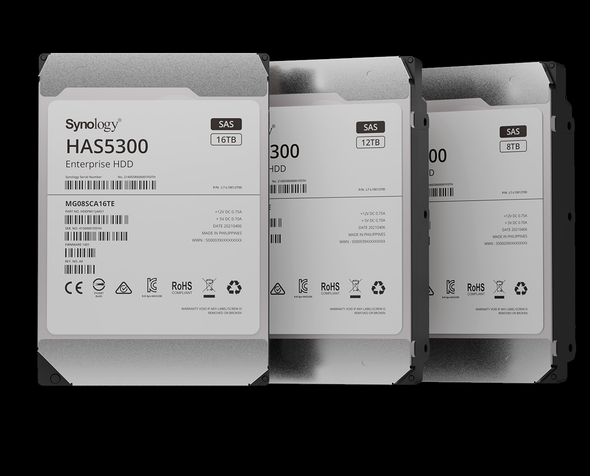 Synology Hard Drive HAS5300-8T 8TB 3.5 SAS HDD HAS5300 Retail