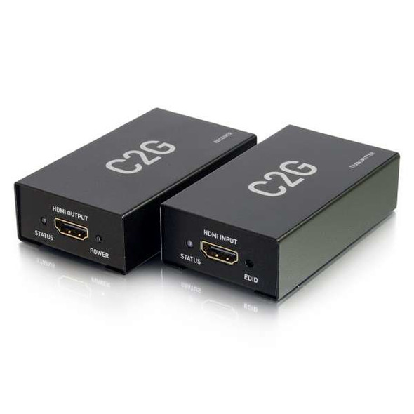 C2G 60180 AV extender AV transmitter & receiver Black 60180