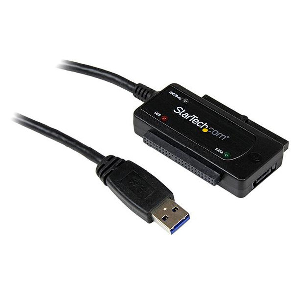 Startech.Com Usb 3.0 To Sata Or Ide Hard Drive Adapter / Converter Usb3Ssataide