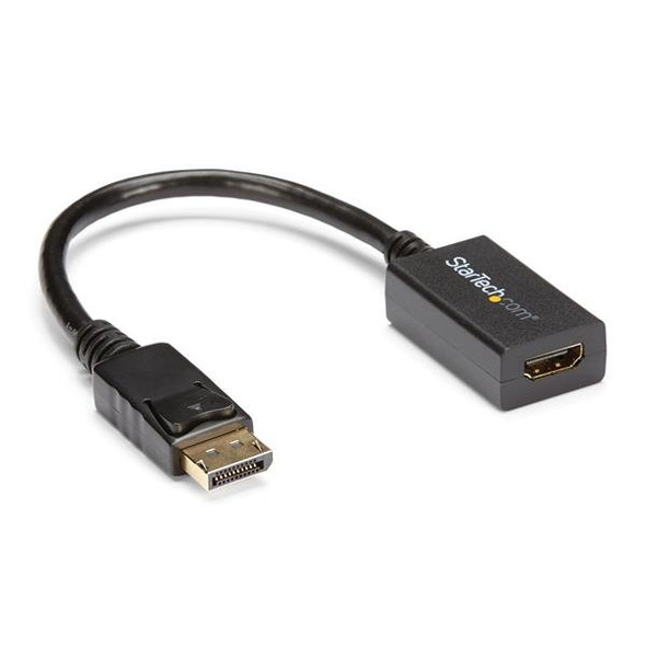 Startech.Com Displayport To Hdmi Adapter - Dp 1.2 To Hdmi Video Converter 1080P - Dp To Hdmi Monitor/Tv/Display Cable Adapter Dongle - Passive Dp To Hdmi Adapter - Latching Dp Connector Dp2Hdmi2