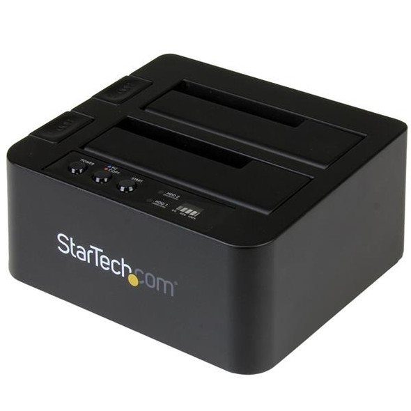 Startech.Com Usb 3.1 (10Gbps) Standalone Duplicator Dock For 2.5" & 3.5" Sata Ssd/Hdd Drives - With Fast-Speed Duplication Up To 28Gb/Min Sdock2U313R