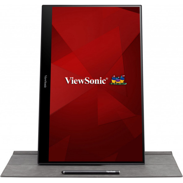 Viewsonic Td1655 Touch Screen Monitor 39.6 Cm (15.6") 1920 X 1080 Pixels Multi-Touch Multi-User Black, Silver Td1655