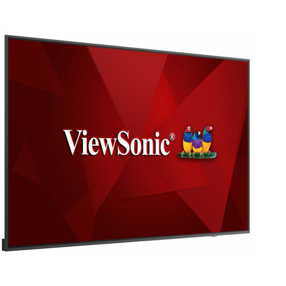 Viewsonic Cde7520 Signage Display Digital Signage Flat Panel 190.5 Cm (75") Ips 4K Ultra Hd Black Built-In Processor Android 8.0 Cde7520