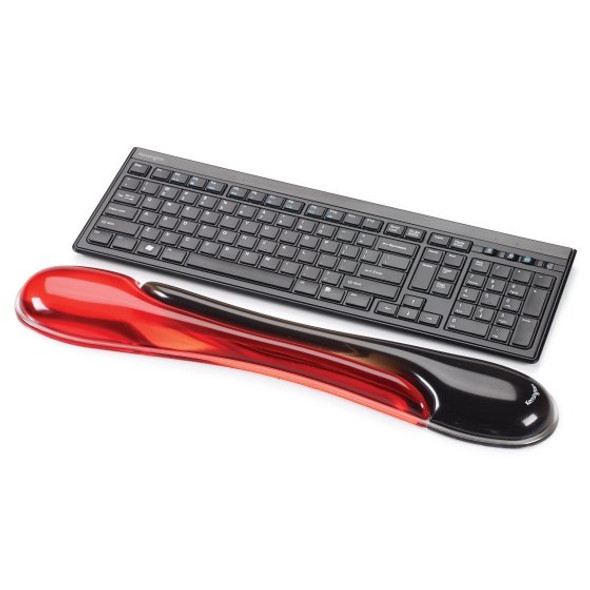 Kensington K62398AM wrist rest Gel Black, Red K62398AM