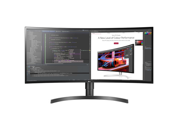 LG 34WL85C-B computer monitor 86.4 cm (34") 3440 x 1440 pixels UltraWide Quad HD LED Black 34WL85C-B