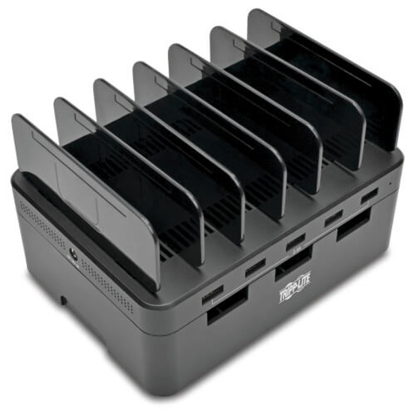 Tripp Lite 5-Port USB Charging Station with Built-In Device Storage, 12V 4A (48W) USB Charger Output U280-005-ST