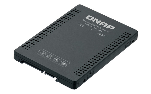 QNAP QDA-A2MAR storage drive enclosure SSD enclosure Black M.2 QDA-A2MAR