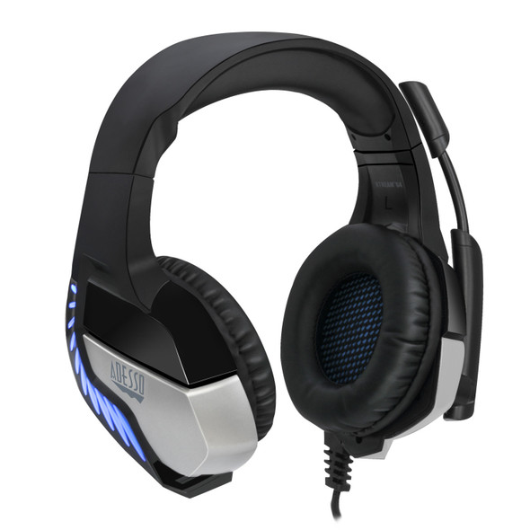 Adesso Virtual 7.1 Surround Sound Gaming Headphone/Headset with Vibration XTREAM G4