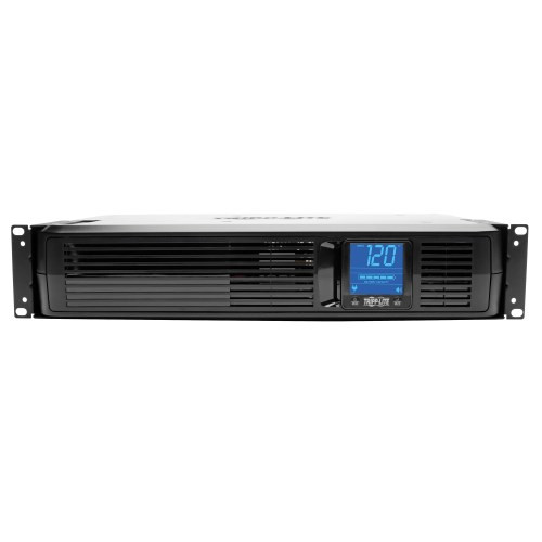 Tripp Lite SmartPro LCD 120V 1.2kVA 700W Line-Interactive UPS, 2U Rack/Tower, LCD Display, USB, DB9 Serial SMART1200LCD