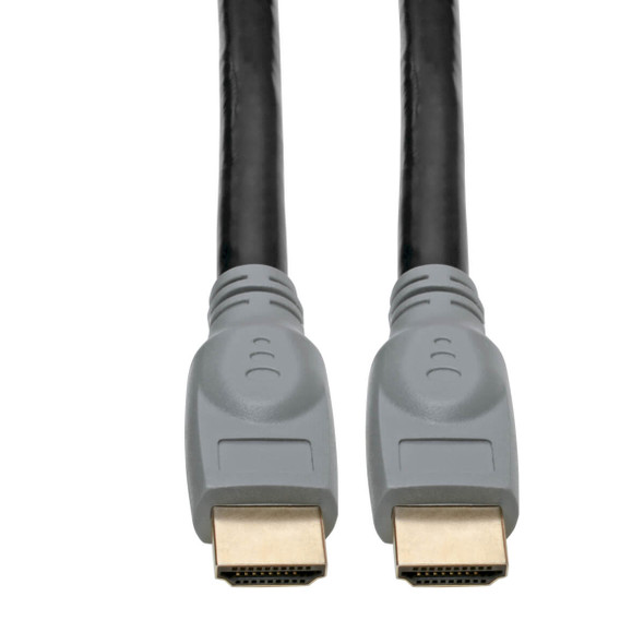 Tripp Lite High-Speed HDMI 2.0 Cable with Gripping Connectors - 4K, 60 Hz, 4:4:4, M/M, Black, 7.62 m P568-025-2A