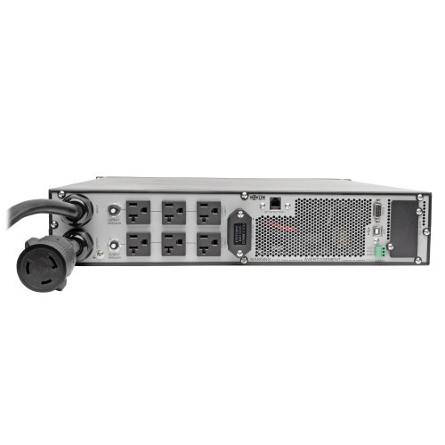 Tripp Lite SmartOnline 100-127V 3kVA 2.5kW On-Line Double-Conversion UPS, Extended Run, SNMP, Webcard, 2U Rack/Tower, USB, DB9 Serial SU3000RTXL2U