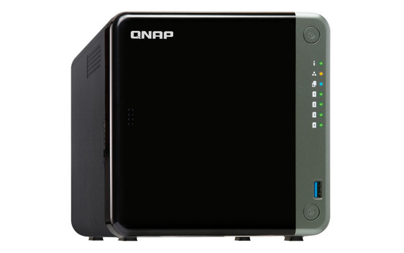 Qnap Ts-453D Nas Tower Ethernet Lan Black J4125 Ts-453D-8G-Us