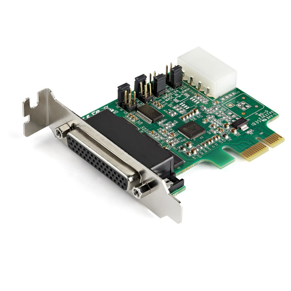 Startech.Com 4-Port Pci Express Rs232 Serial Adapter Card - Pcie Rs232 Serial Host Controller Card - Pcie To Serial Db9 - 16950 Uart - Low Profile Expansion Card - Windows/Linux Pex4S953Lp