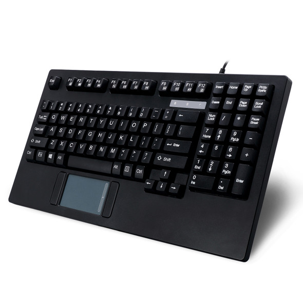 Adesso AKB-425UB-MRP keyboard USB QWERTY US English Black AKB-425UB-MRP