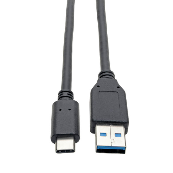 Tripp Lite USB 3.1 Gen 1 (5 Gbps) Cable, USB Type-C (USB-C) to USB Type-A M/M, 1.83 m U428-006