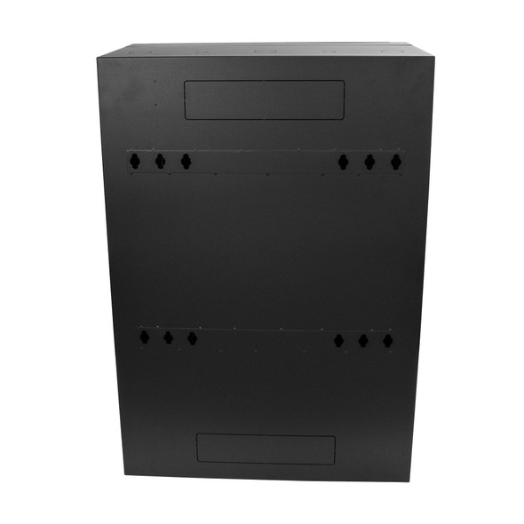 StarTech.com 8U 19" Vertical Wall Mount Server Rack Cabinet - Low Profile (15") - 30" Deep Locking Network Enclosure w/2U for Switch Patch Panel Router Mounting IT/Data Cabinet Assembled RK830WALVS